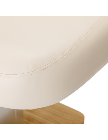 SPA lounger Sillon Comfort cream with light brown base