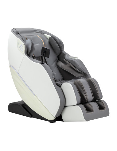 Massage chair 3D Sakura Maximus 809 white and grey