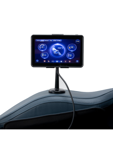 Massage chair 3D Sakura Maximus 809 grey-blue