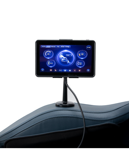 Massage chair 3D Sakura Maximus 809 grey-blue