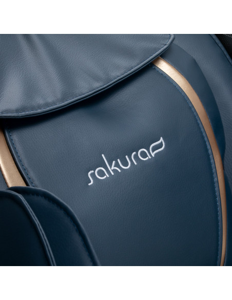 Massage chair 3D Sakura Maximus 809 grey-blue