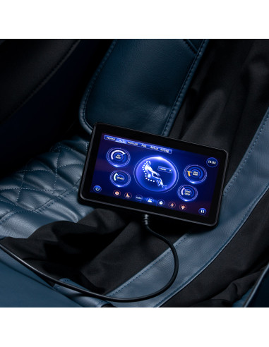 Massage chair 3D Sakura Maximus 809 grey-blue