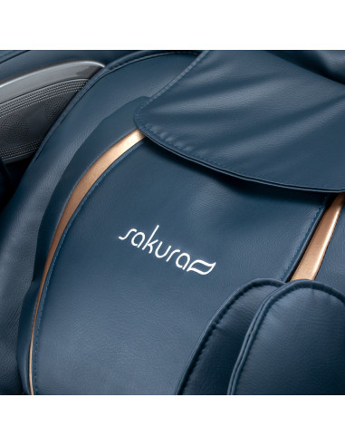 Massage chair 3D Sakura Maximus 809 grey-blue