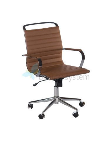 CorpoComfort OF-600 Brown Office Chair