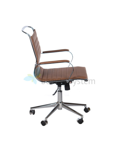 CorpoComfort OF-600 Brown Office Chair