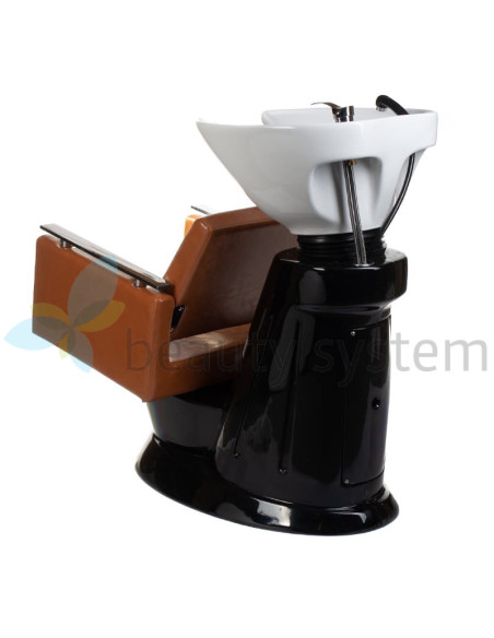 Hair Salon Shampoo Unit MILO BH-8025 Light Brown