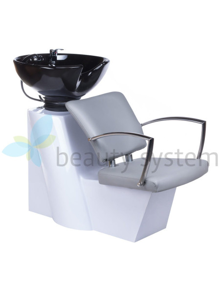 LIVIO Light Grey Hair Salon Backwash Unit BH-8012