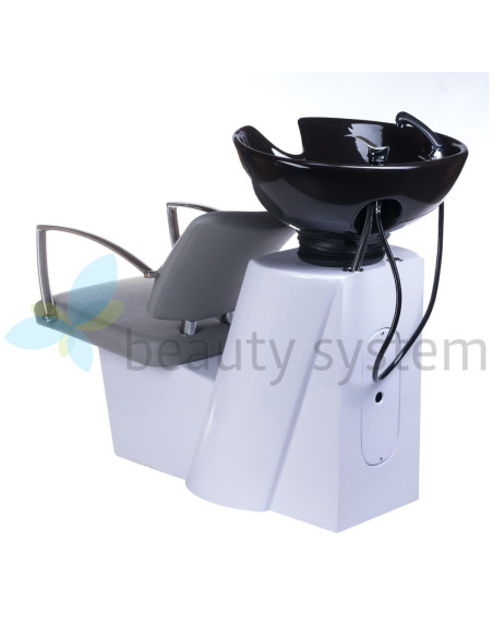 LIVIO Light Grey Hair Salon Backwash Unit BH-8012