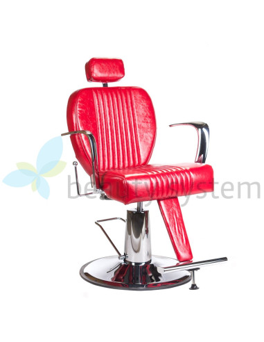 Barber chair OLAF BH-3273 Red