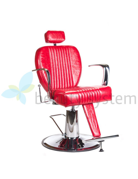 Barber chair OLAF BH-3273 Red