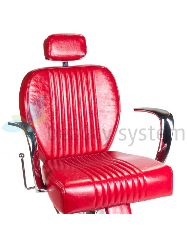 Barber chair OLAF BH-3273 Red