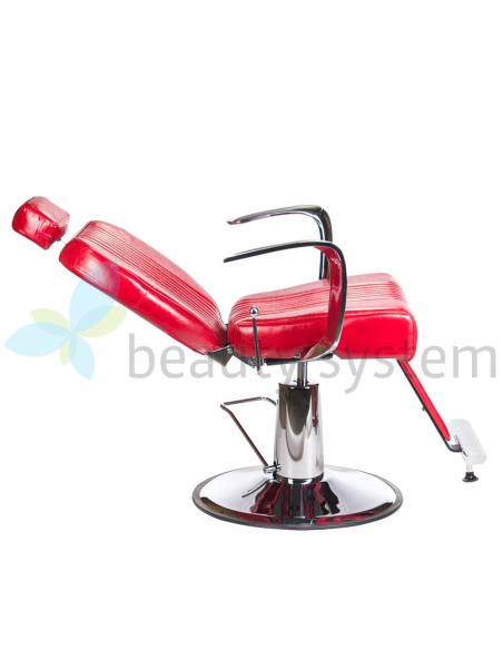 Barber chair OLAF BH-3273 Red