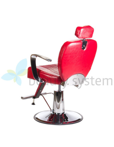 Barber chair OLAF BH-3273 Red
