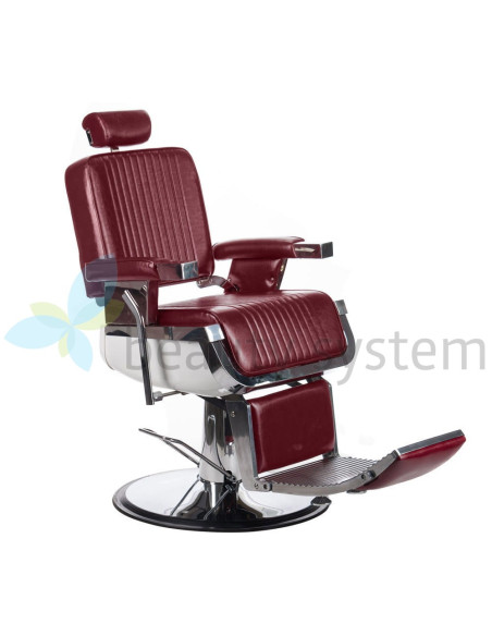 LUMBER BH-31823 Cherry Barber Chair