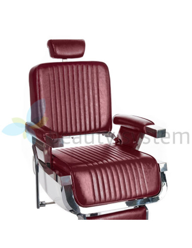 LUMBER BH-31823 Cherry Barber Chair
