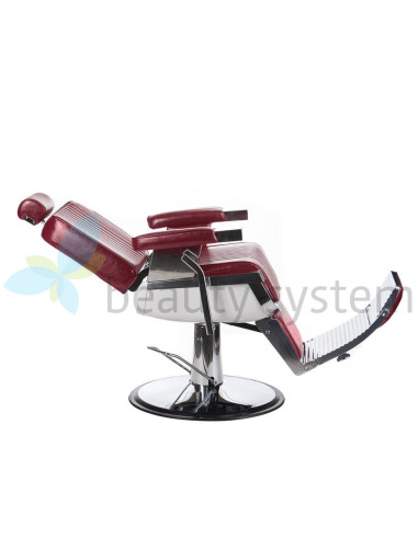 LUMBER BH-31823 Cherry Barber Chair