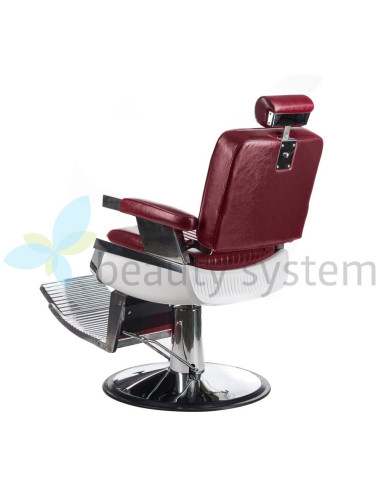 LUMBER BH-31823 Cherry Barber Chair