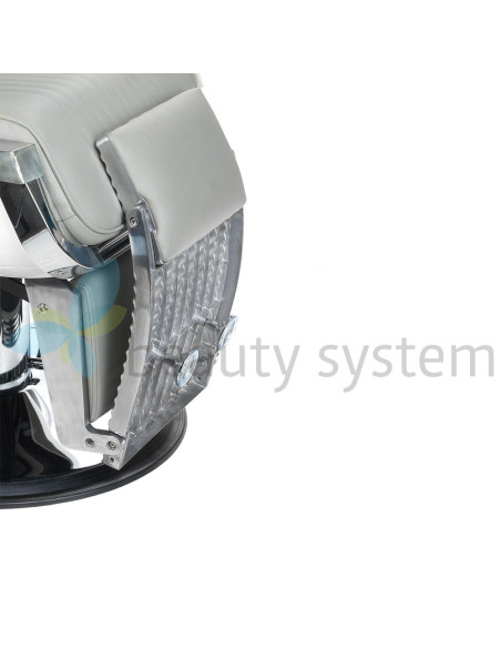 Barber chair LUMBER BH-31823 Light Grey