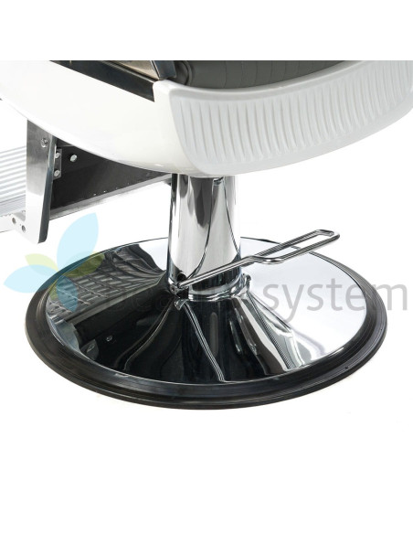 Barber chair LUMBER BH-31823 Light Grey