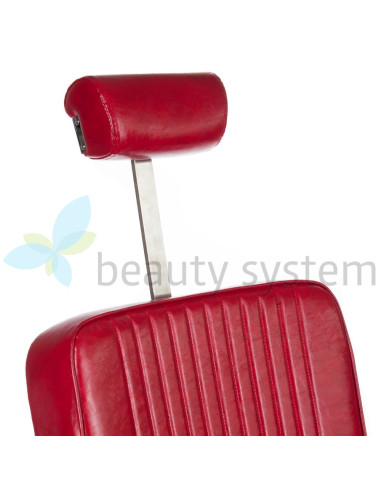 LUMBER BH-31823 Red Barber Chair