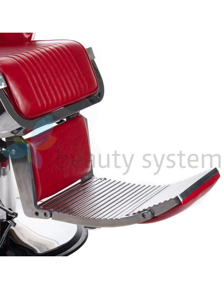 LUMBER BH-31823 Red Barber Chair