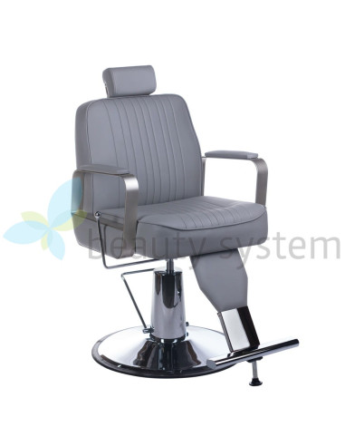 Barber's chair HOMER BH-31237 Light grey