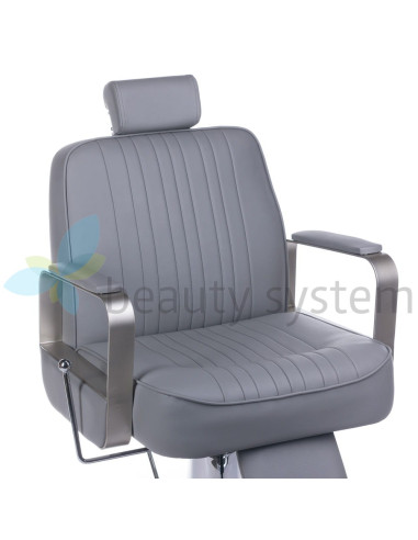Barber's chair HOMER BH-31237 Light grey
