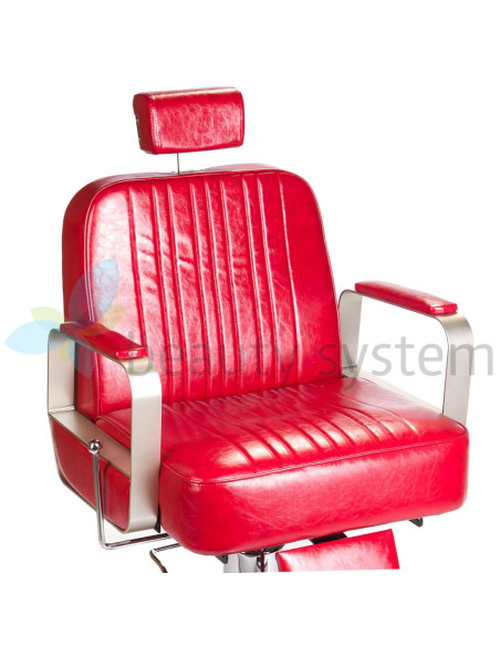 Barber chair HOMER BH-31237 Red