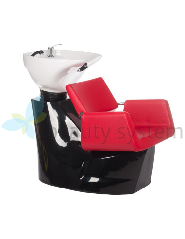 Salon washbasin Unit Vito BH-8022 Red