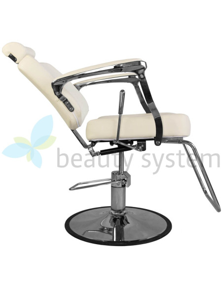 Barber chair BJORN BH-3318 Cream