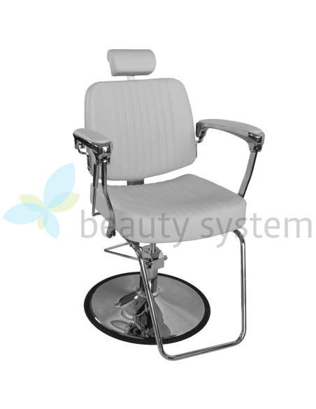Barber Chair BJORN BH-3318 Light Grey