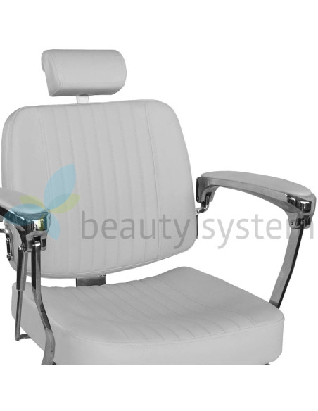 Barber Chair BJORN BH-3318 Light Grey
