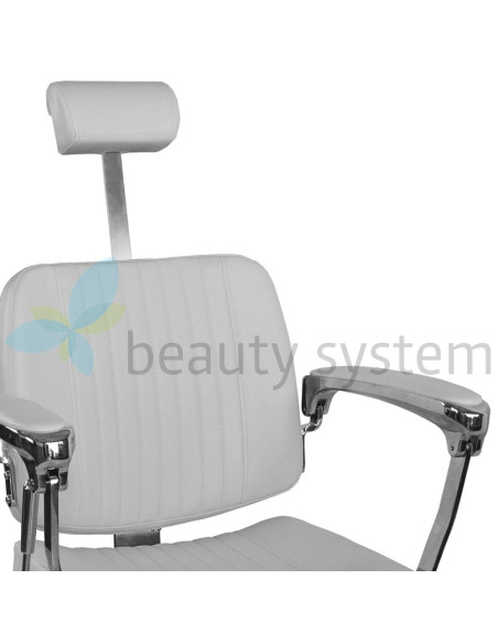 Barber Chair BJORN BH-3318 Light Grey