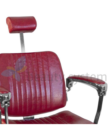 BJORN BH-3318 Barber Chair Red