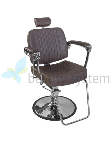 Barber chair BJORN BH-3318 Matte Brown