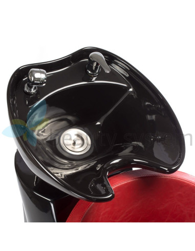Paolo BH-8031 Red Salon washbasin Unit