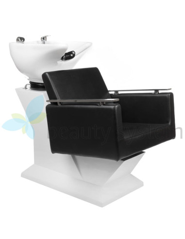 MILO BH-8025 Black Salon washbasin Unit