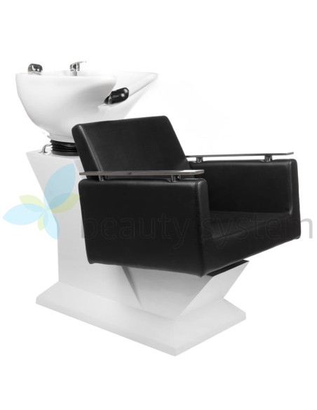 MILO BH-8025 Black Salon washbasin Unit