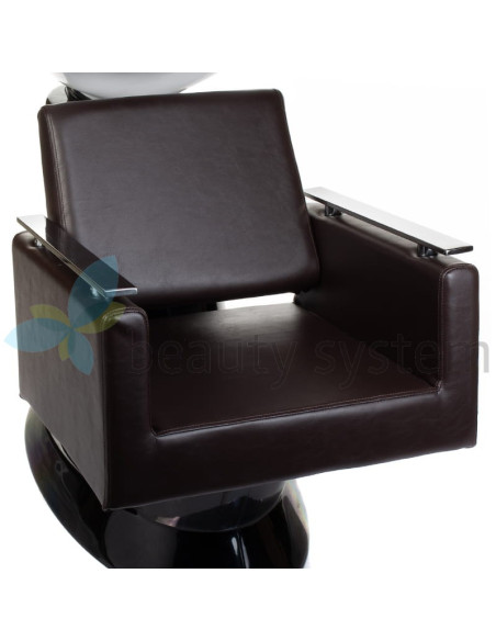 MILO BH-8025 Brown Salon washbasin Unit