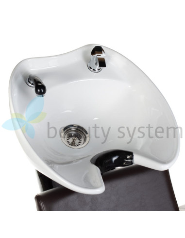 MILO BH-8025 Brown Salon washbasin Unit