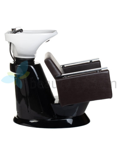 MILO BH-8025 Brown Salon washbasin Unit