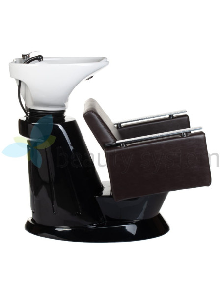 MILO BH-8025 Brown Salon washbasin Unit