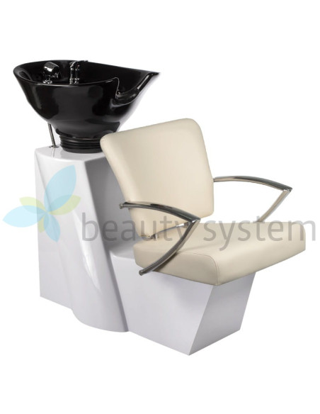 LIVIO Cream Salon washbasin Unit BH-8012