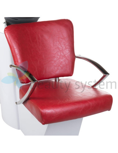 LIVIO Red Salon washbasin Unit BH-8012