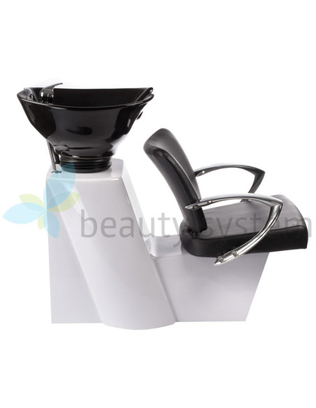 LIVIO Black Salon Backwash Unit BH-8012