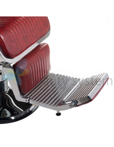 LUMBER BH-31823 Burgundy Barber Chair