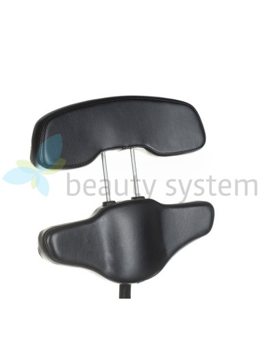 JUHO INKOO Swivel Tattoo Artist Stool with Backrest