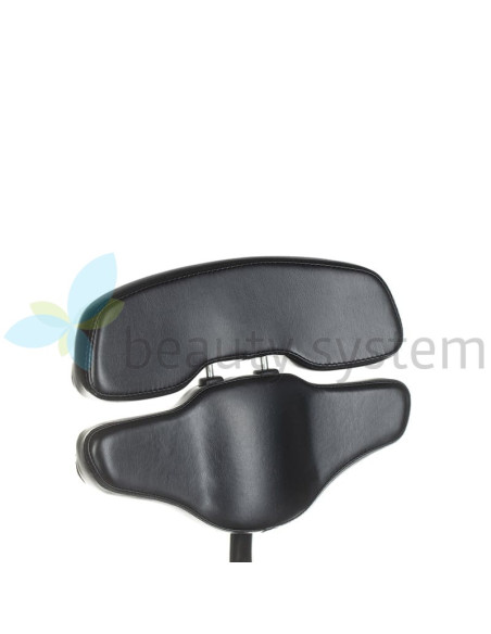 JUHO INKOO Swivel Tattoo Artist Stool with Backrest