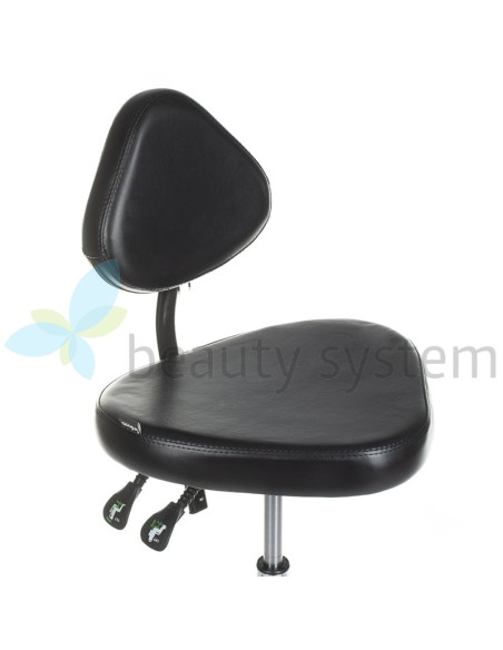Swivel Tattoo Artist Stool with Backrest ATTE INKOO