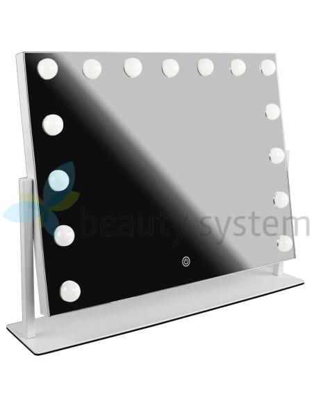 HOLLYWOOD Illuminated Rotating LED Mirror 5846S